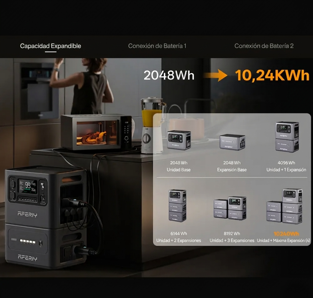 AFERIY P280-B BATERÍA PARA AMPLIACIÓN